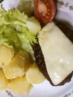 我が家の普通のハンバーグ-レシピのメイン写真