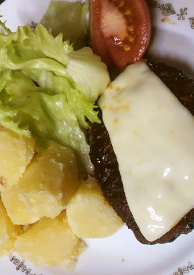 我が家の普通のハンバーグ-レシピのメイン写真