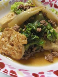 キャベツとお豆腐の中華炒め-レシピのメイン写真