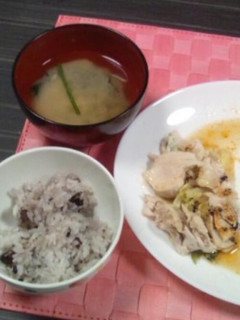 キャベツと蒸し鶏の中華風-レシピのメイン写真