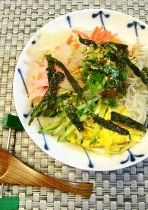 12品目晩ごはん茶漬け-レシピのメイン写真