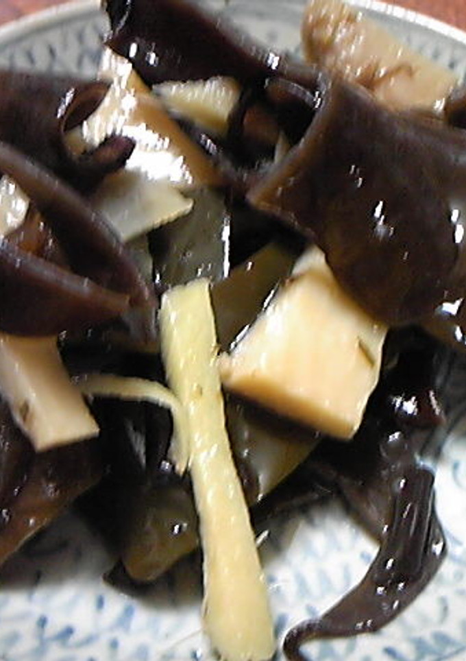 たけのこときくらげの佃煮-レシピのメイン写真
