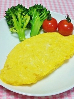 朝食にぴったり!チーズオムレツ-レシピのメイン写真