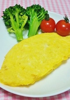 朝食にぴったり！チーズオムレツ-レシピのメイン写真