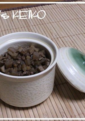 【農家のレシピ】ごぼうとコンニャクの佃煮-レシピのメイン写真