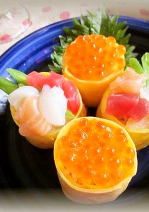 節分やひな祭りに＊おしゃれに海鮮お寿司＊-レシピのメイン写真