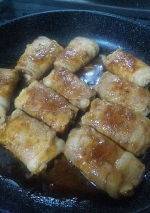 豚モモ肉の厚揚げ巻き-レシピのメイン写真