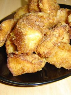 かすべ(えいひれ)のから揚げ-レシピのメイン写真