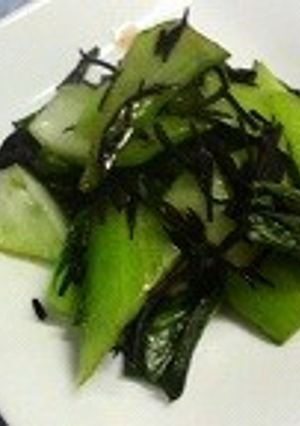 チンゲン菜とひじきの簡単炒め物-レシピのメイン写真