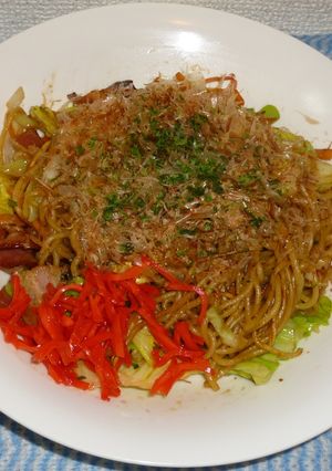 パパの焼きそば(パートⅢ)-レシピのメイン写真