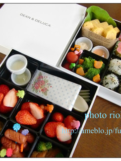 *お花のデコおにぎり*-レシピのメイン写真