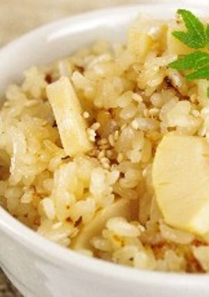 筍の香ばし簡単！炊き込みご飯-レシピのメイン写真