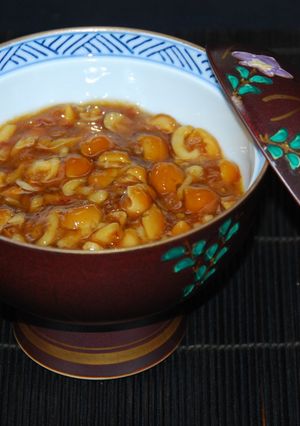 生なめこの梅酢かつお煮-レシピのメイン写真