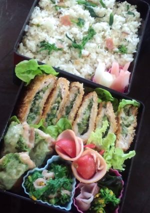 菜の花づくしのお弁当♪-レシピのメイン写真