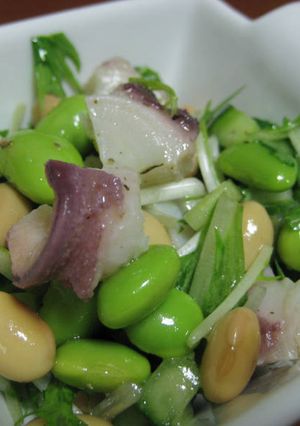 大豆・枝豆なんでもOK私の好きな豆サラダ-レシピのメイン写真