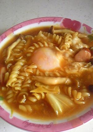 カレーチーズパスタ-レシピのメイン写真