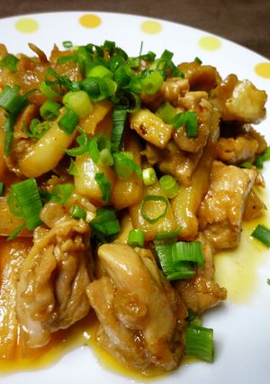 大根と鶏肉の豆板醤炒め-レシピのメイン写真