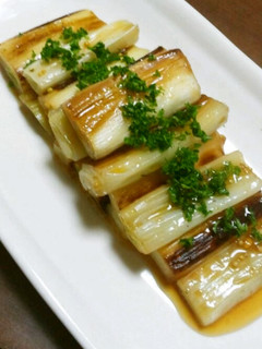 焼きネギのはちみつバルサミコ酢マリネ-レシピのメイン写真