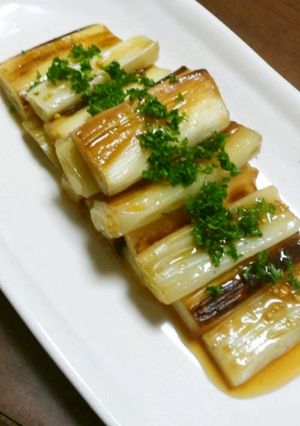 焼きネギのはちみつバルサミコ酢マリネ-レシピのメイン写真