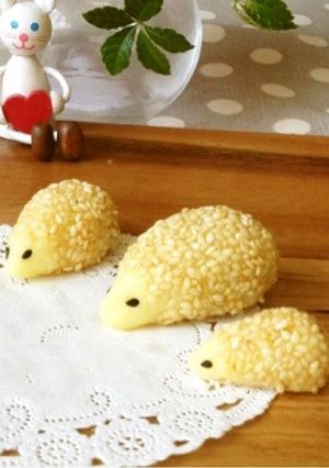 お弁当に*はりねずみの親子*-レシピのメイン写真