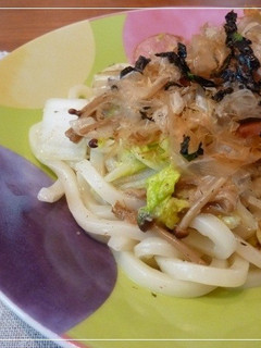 塩麹で簡単★きのこたくさん焼きうどん-レシピのメイン写真