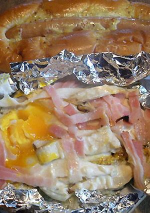 エリンギのホイル焼き★あら?マヨ粒マスタ-レシピのメイン写真