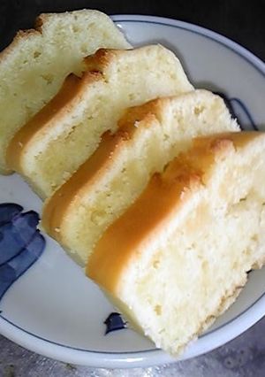 卵なし☆しっとりフワフワ♪パウンドケーキ-レシピのメイン写真