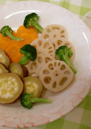 和風ホットサラダ-レシピのメイン写真