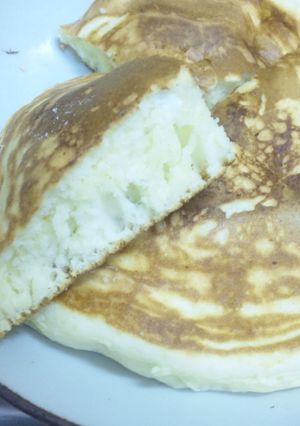 ☆材料３つ☆とろ〜りクリチーパンケーキ-レシピのメイン写真