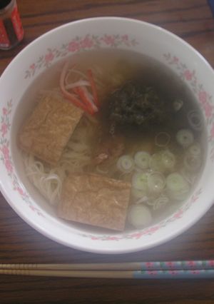 梅とろ♥にゅうめん-レシピのメイン写真