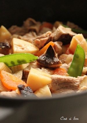 筍と豚肉の煮物-レシピのメイン写真