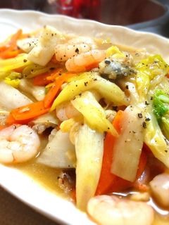 シーフードミックスde豪華八宝菜☆-レシピのメイン写真