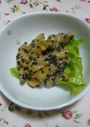 レンジポテトのゴママヨ合え(^ム^)-レシピのメイン写真