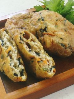 豆腐の水切り不要☆手作りがんもどき☆-レシピのメイン写真