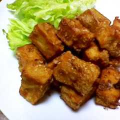 รูปของ 高野豆腐のごま揚げ♪