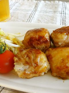 焼肉のタレで☆肉巻きおにぎり-レシピのメイン写真