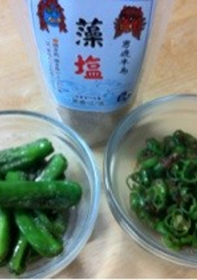 ししとうで二種のおつまみ(*´艸｀)♪-レシピのメイン写真