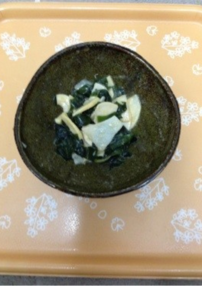 筍とワカメの酢みそ和え-レシピのメイン写真