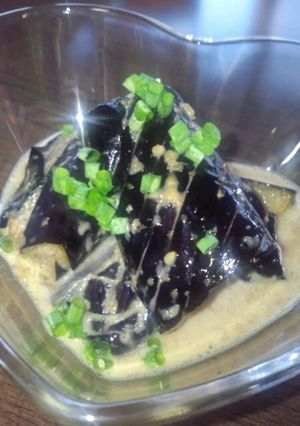胡麻ぽん酢で茄子の揚げ浸し-レシピのメイン写真