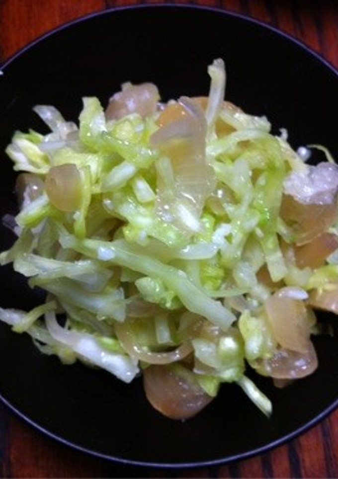 らっきょうとキャベツの塩麹和え-レシピのメイン写真