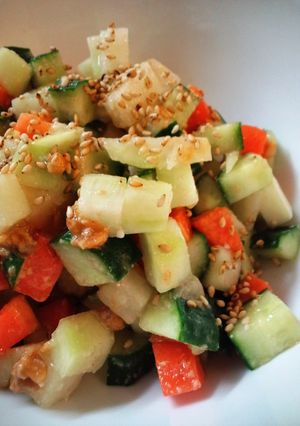 塩麹と野菜だけ☆ころころサラダ-レシピのメイン写真