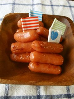 お弁当に♪甘いウィンナー☺-レシピのメイン写真