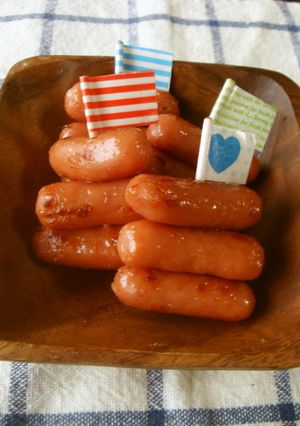 お弁当に♪甘いウィンナー☺-レシピのメイン写真