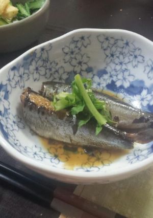 [魚食にかえる]鰯の丸干しの甘露煮-レシピのメイン写真