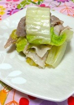 塩こうじ漬け豚肉と白菜のミルフィーユ-レシピのメイン写真