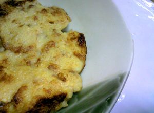 おろし山芋のバター焼き焦がし醤油-レシピのメイン写真