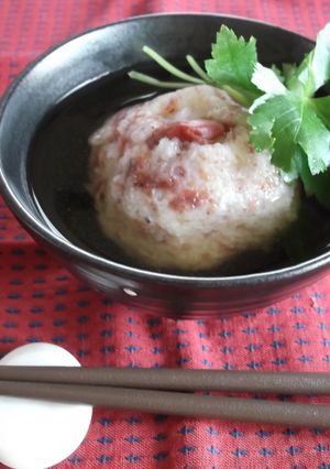 シメに参上！お茶漬けマン☆レッド-レシピのメイン写真