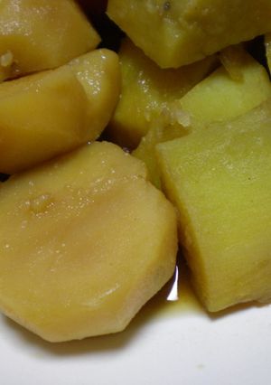 ホクホク☆Wイモの甘辛煮☆圧力鍋で-レシピのメイン写真
