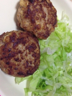 なんてシンプル!豆腐ハンバーグ-レシピのメイン写真