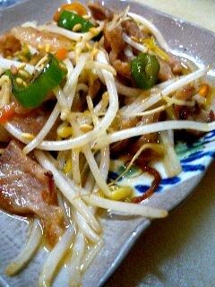 麺つゆで!もやしと豚の中華風!お弁当用♪-レシピのメイン写真